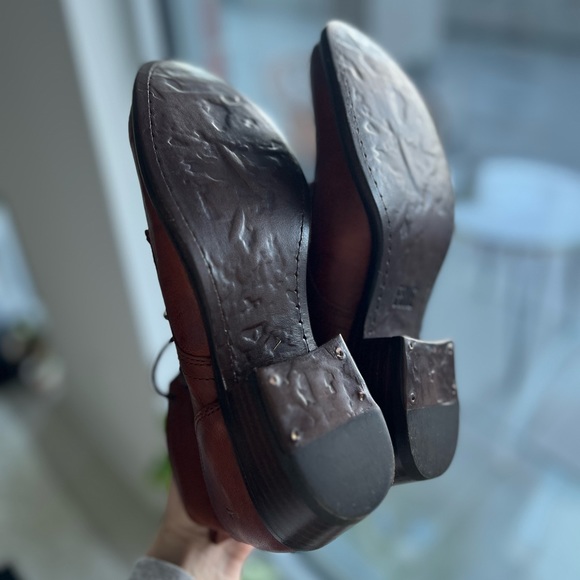 FRYE | Carson Lace Up Boots Women’s Size 6 NWOT - Picture 8 of 8